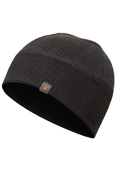 Шапка мужская Werwolf sport. Ткань трикотаж рип-стоп (95% полиэстер/5%эластан, 220 г./кв.м) 4-way stretch. Черный — характеристика, материалы и назначение | KORGAN.KZ