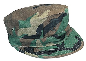 Кепка ROTHCO Мод. GOV'T SPEC MARINE CORPS FATIGUE (Woodland Camo) — характеристика, материалы и назначение | KORGAN.KZ