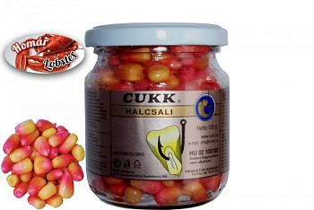 Кукуруза CUKK DELIKATES EXTRA (аромат омара-розовая)(220мл.-125г.) — приманки, бойлы, пеллетс | Алматы, Казахстан