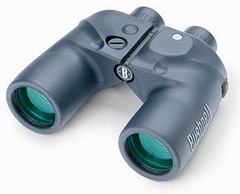 Бинокль BUSHNELL Мод. MARINE 7X50 COMPASS / RETICLE BLUE BaK-4 PORRO PRISM для охоты и туризма в Алматы, Казахстан