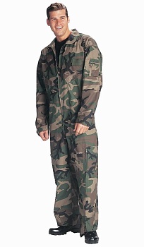 Комбинезон ROTHCO Мод. FLIGHT (Woodland Camo) — технические характеристики, материалы, бренд | KORGAN.KZ