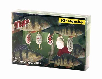 Набор блесен MEPPS PERCH (5шт) — купить блесну в Алматы | KORGAN