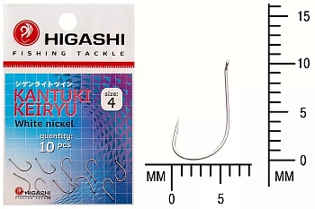 Крючки HIGASHI Мод. KANTUKI KEIRYU #4 — рыболовный крючок, различными формами и размерами | Алматы, Казахстан