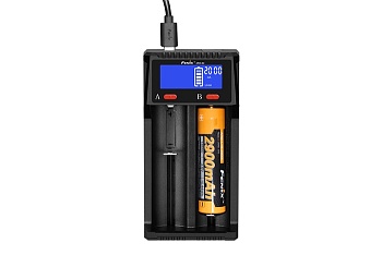Зарядное устройство FENIX Мод. ARE-D2 (4.2V/3.65V, 0.5A/1.0A/2.0A)(DC:5V/2A max (USB)) — налобные, ручные и кемпинговые фонари | Алматы, Казахстан