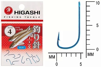 Крючки HIGASHI Мод. SODE RINGED #4 — рыболовный крючок, различными формами и размерами | Алматы, Казахстан