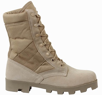 Обувь ROTHCO Мод. G.I.TYPE H.W.NYLON SPEEDLACE JUNGLE (Desert Tan) — характеристики, материалы и назначение | KORGAN.KZ