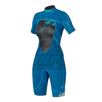 Гидрокостюм JOBE (женск.) Мод. SHORTY DELIGHT BLUE (неопрен - 2,5мм) — купить в Алматы | KORGAN.KZ