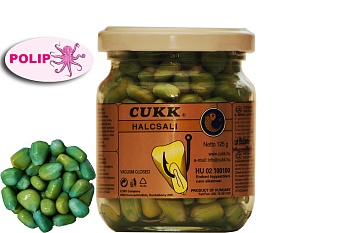Кукуруза CUKK DELIKATES EXTRA (аромат осьминога-синяя)(220мл.-125г.) — приманки, бойлы, пеллетс | Алматы, Казахстан