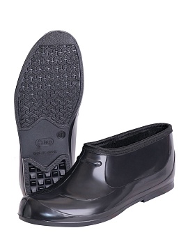 Галоши садовые утепленные ПВХ (262), р. 41, Черный — характеристики, материалы и назначение | KORGAN.KZ