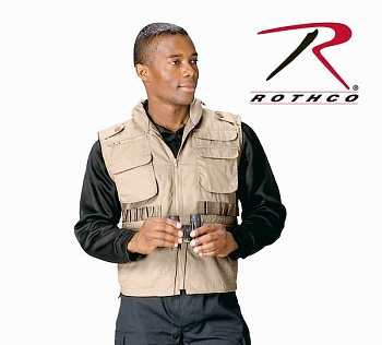 Жилет ROTHCO Мод. RANGER (Khaki) для рыбалки и охоты в Алматы, Казахстан