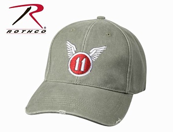Кепка ROTHCO Мод. VINTAGE LOW PROFILE INSIGNIA "11-th AIRBORNE" (O.D.) — характеристика, материалы и назначение | KORGAN.KZ