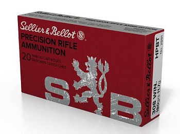 Патрон для нарезного оружия S&B (.308 Win.)(HPBT-OTM-2881)(180grs)(11,7г) доступен в нашем магазине