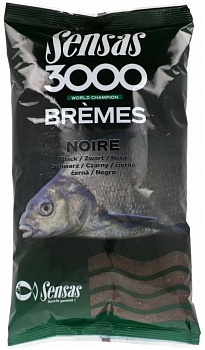 Прикормка SENSAS Мод. 3000 SUPER BREMES NOIR — приманки, бойлы, пеллетс | Алматы, Казахстан
