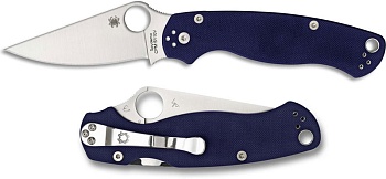 Купить Складной нож SPYDERCO Мод. PARA MILITARY 2 в Алматы — магазин Korgan Center | Казахстан | Доставка во все регионы