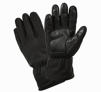 Перчатки ROTHCO Мод. MICRO FLEECE (Black) — технические характеристики, материалы и назначение | KORGAN