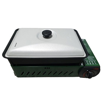 Грильница газовая KOVEA Мод. 3 WAY VINTAGE GAS BBQ (от 220г) — гриль, барбекю или мангал для кемпинга и туризма в Казахстане