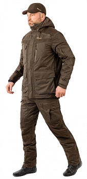 Костюм демисезонный NOVATEX "Winchester" (тк.бавария)(коричневый) — одежда для охоты, рыбалки и города | KORGAN Алматы