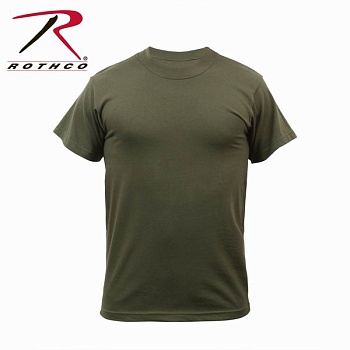 Майка ROTHCO Мод. MILITARY (короткий рукав)(100% cotton)(O.D.) — характеристики, материалы и назначение | KORGAN.KZ