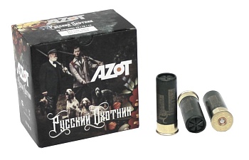 Патрон для гладкоствольного оружия АЗОТ 12/70 (32г) Русский Охотник карт. 8,5 Порох РФ в Алматы | Казахстан | Корган Центр | KORGAN
