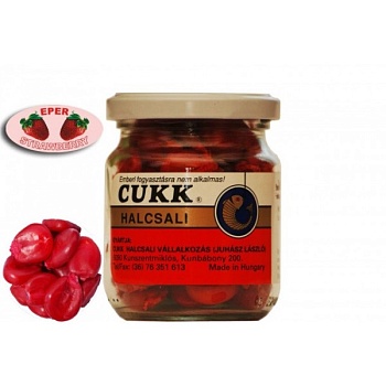 Кукуруза CUKK GOLIAT (аромат земляничный-красная)(220мл.-125г.) — приманки, бойлы, пеллетс | Алматы, Казахстан