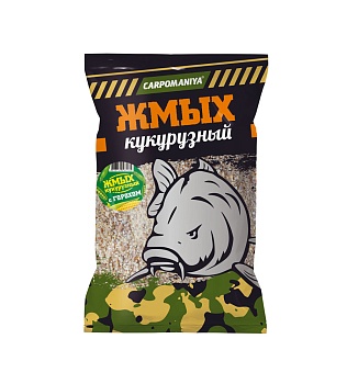 Жмых кукурузный КАРПОМАНИЯ (горох)(сыпуха)(1кГ) — приманки, бойлы, пеллетс | Алматы, Казахстан