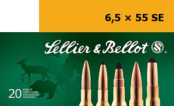 Патрон для нарезного оружия S&B (6,5x55 SE) доступен в нашем магазине