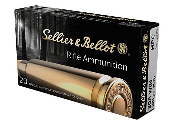 Патрон для нарезного оружия S&B (.308 Win.)(HPC-2983)(180grs)(11,7г) доступен в нашем магазине