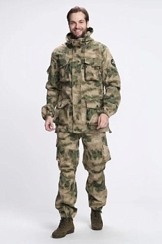 Костюм летний ONERUS "Гарнизон" (тк.рип-стоп)(мох) — одежда для охоты, рыбалки и города | KORGAN Алматы