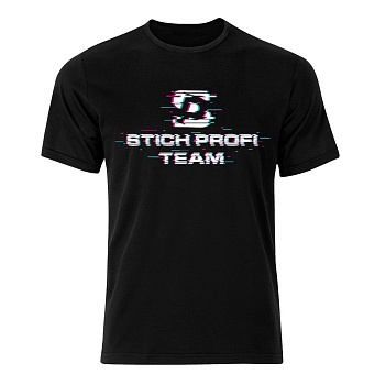 Футболка "Stich Profi" "Team" (тк.хлопок)(черный) — характеристики, материалы и назначение | KORGAN.KZ