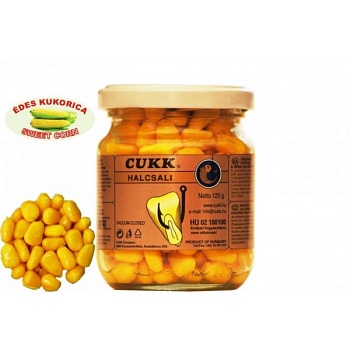 Кукуруза CUKK DELIKATES EXTRA (аромат сладкой кукурузы-желтая)(220мл.-125г.) — приманки, бойлы, пеллетс | Алматы, Казахстан