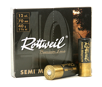 Патрон для гладкоствольного оружия ROTTWEIL - Semi-Magnum (12/70)(40г)