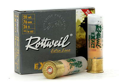 Патрон для гладкоствольного оружия ROTTWEIL-Exact Magnum (20/76)