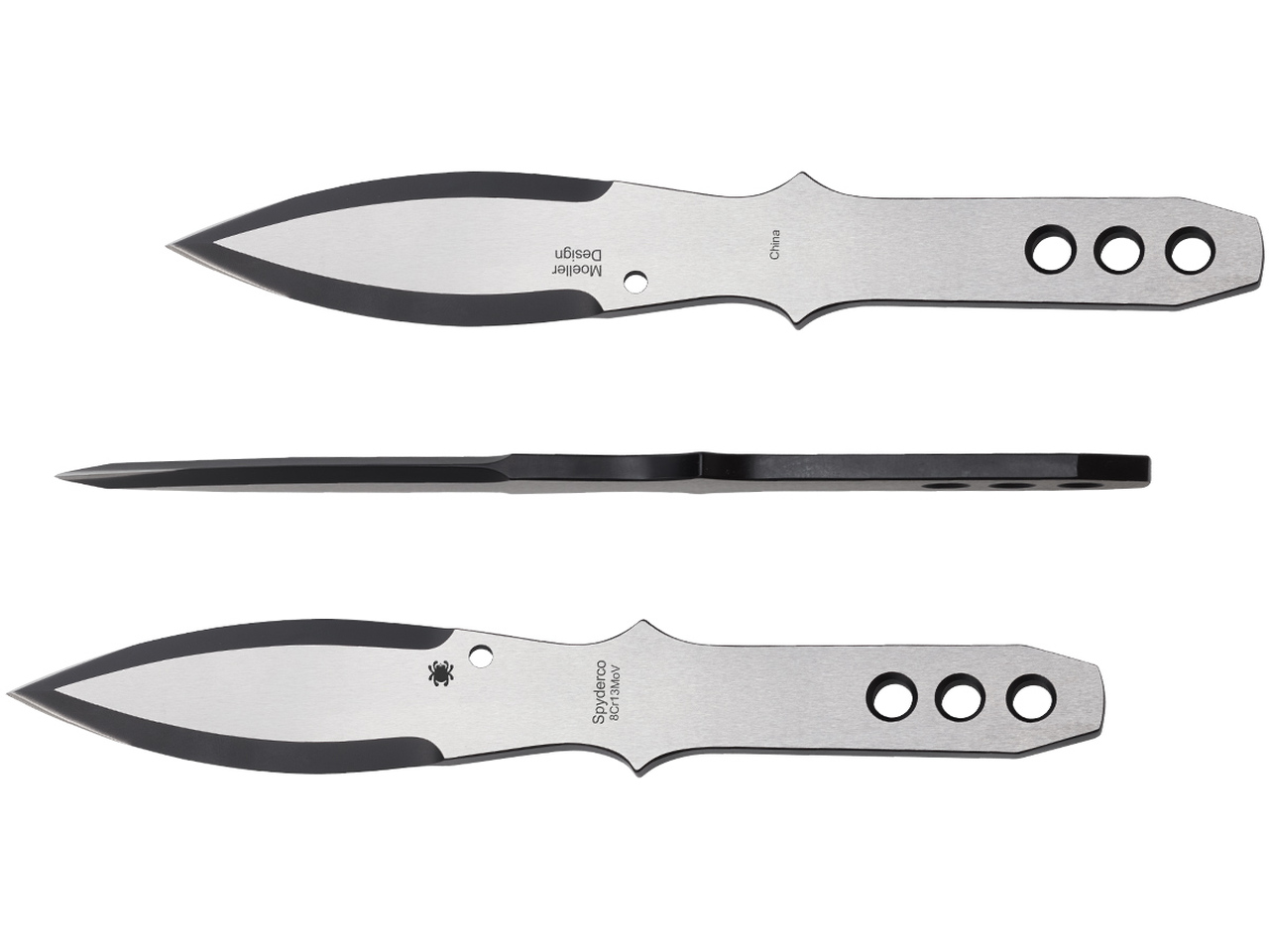 Ножи SPYDERCO (3шт.) Мод. SPYDER THROWER SMALL