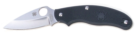 Складной нож SPYDERCO Мод. UK PENKNIFE LEAF LW- клинок (CTS-BD1N): длина-7,4см, толщина-2,5мм / рукоять: композит FRN-Black / общая длина-17,5cм / фиксатор / клип / вес-48г.