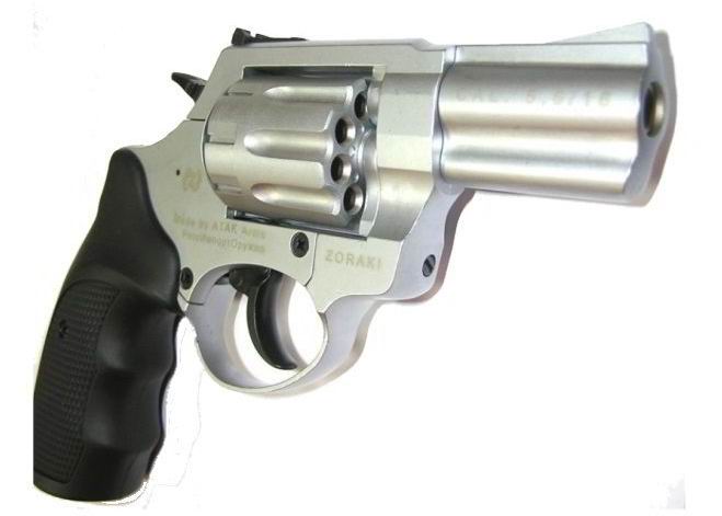 Револьвер сигнальный ZORAKI Мод. LOM-S R1-TD-2,5" MATTE CHROME