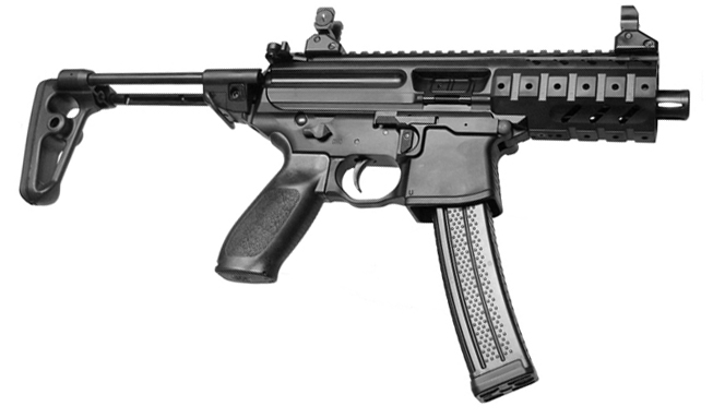 Пневматическая винтовка SIG-SAUER Мод. MPX ASP BLACK