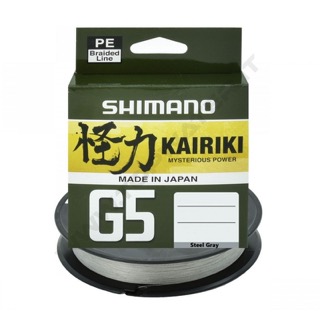 Шнур SHIMANO KAIRIKI G5 STEEL GREY