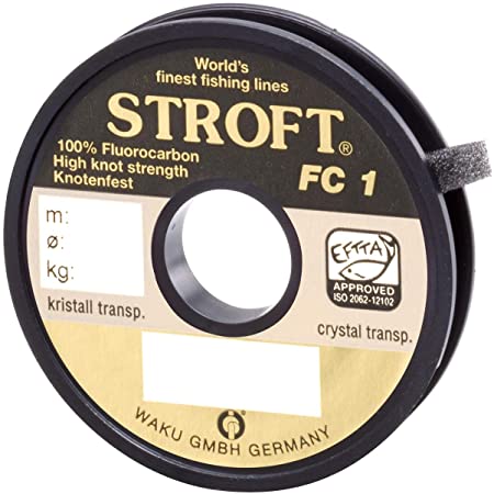 Леска STROFT FC1 флюорокарбон (50м) 0,10мм (1,2кГ)