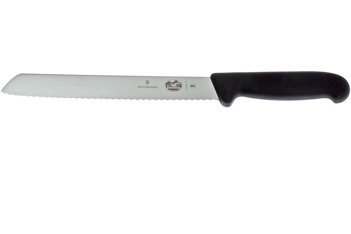 Кухонный нож VICTORINOX Мод. FIBROX BREAD SERRATED