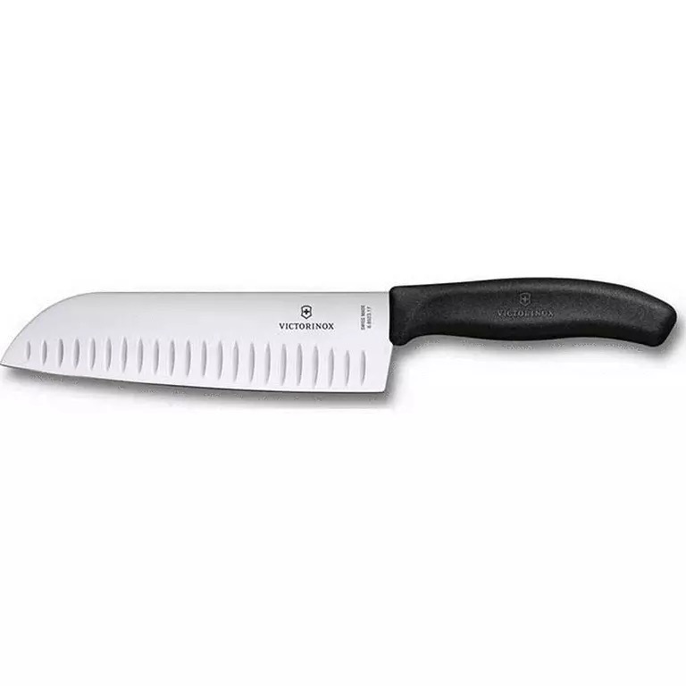 Кухонный нож VICTORINOX Мод. FIBROX SANTOKU FLUTED #5.2523.17