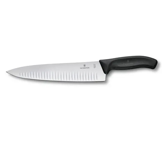 Кухонный нож VICTORINOX Мод. SWISS CLASSIC CARVING FLUTED #6.8023.25B