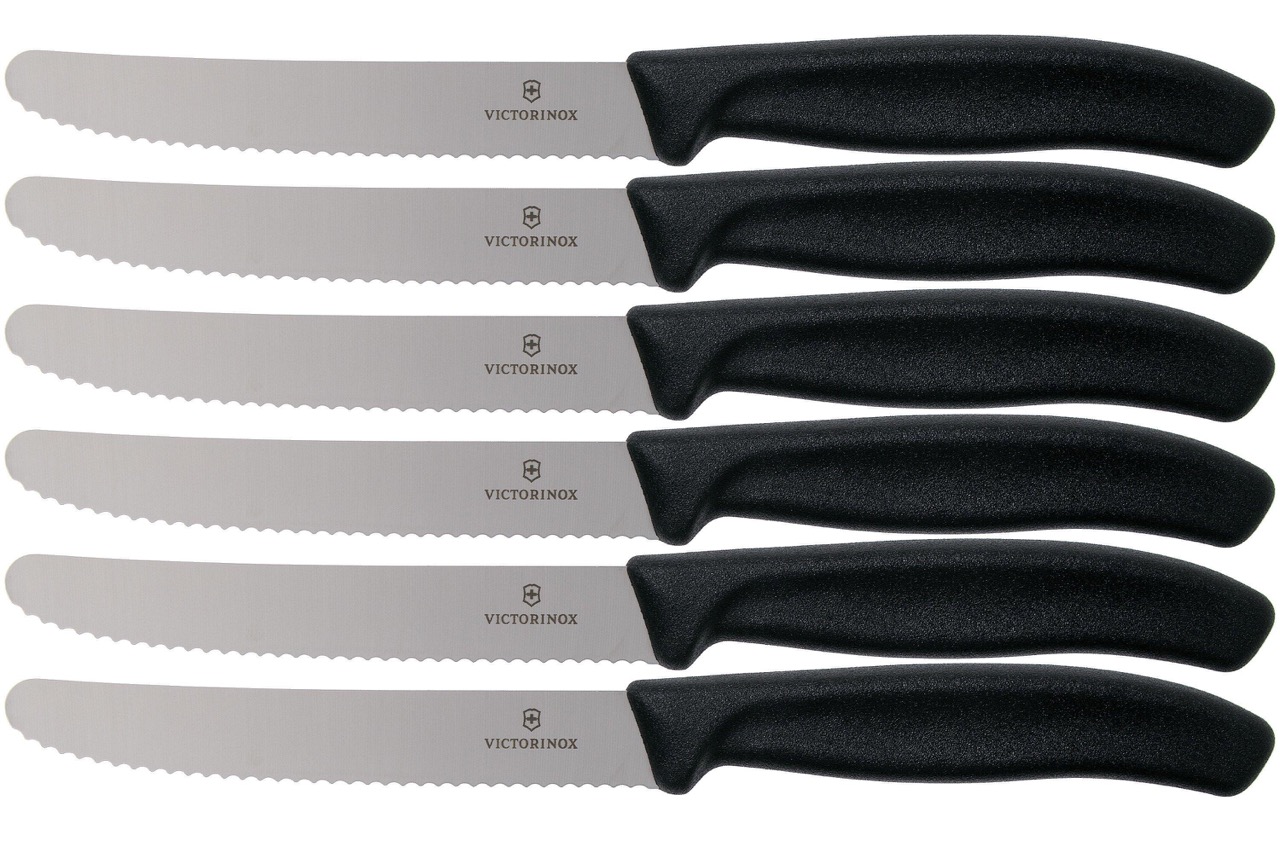 Набор кухонных ножей VICTORINOX Мод. SWISS CLASSIC TOMATO AND TABLE SERRATED