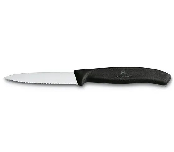 Кухонный нож VICTORINOX Мод. SWISS CLASSIC PARING POINTED SERRATED #6.7633