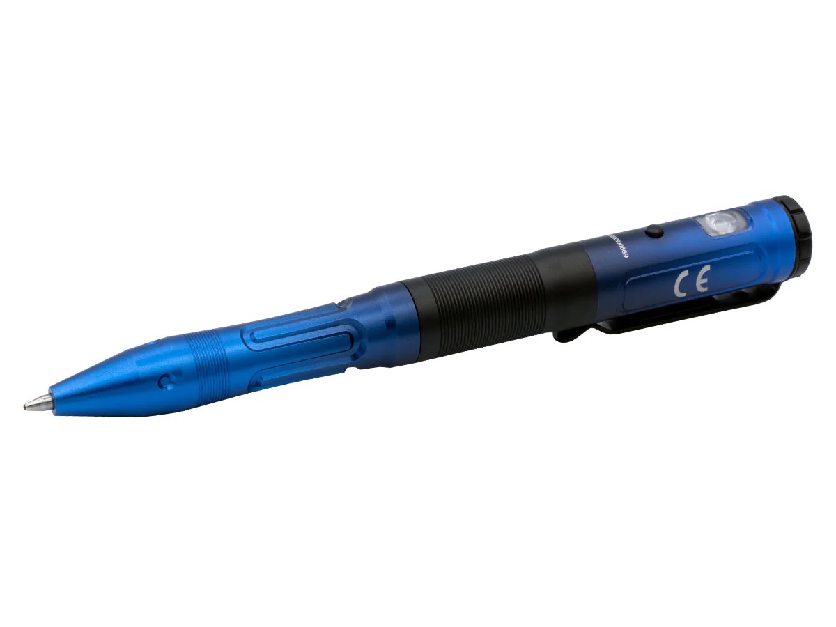Тактическая ручка FENIX Мод. T6 синий (33г)(встроенный аккум.100mAh)