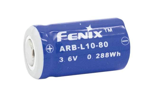 Аккумулятор (Li-ion) FENIX Мод. ARB-L10-80 (3.6V)(80mAh)(для фонаря UC02)
