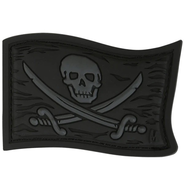 Патч (нашивка) MAXPEDITION Мод. JOLLY ROGER - STEALTH