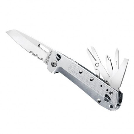 Складной нож LEATHERMAN Мод. FREE K4X SILVER (9 инструментов)