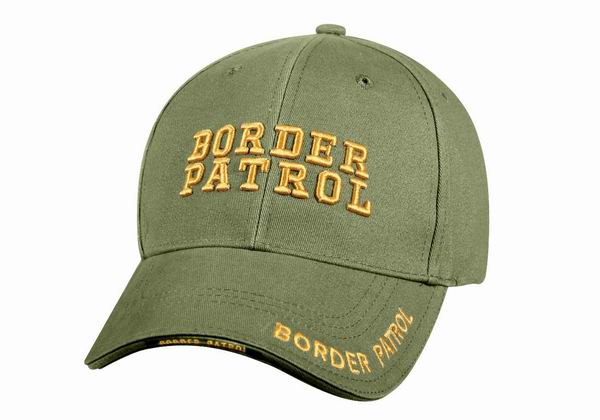Кепка ROTHCO Мод. DELUXE LOW PROFILE INSIGNIA "BORDER PATROL" (O.D.)