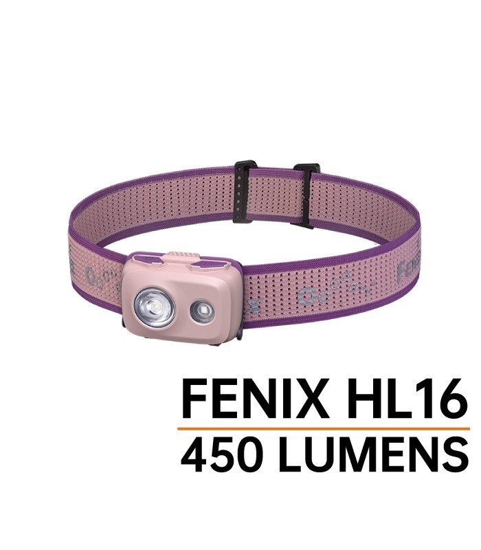 Фонарь FENIX Мод. HL16 розовый