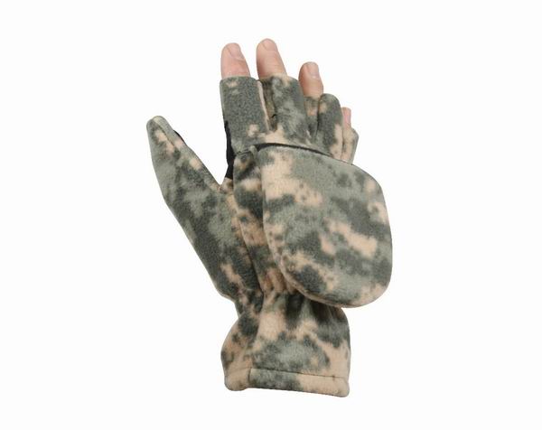 Перчатки-Варежки ROTHCO Мод. FLEECE FINGERLESS SNIPER (Army Digital Camo)